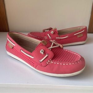 Sperry Women's Pink Boat Shoes Size 8